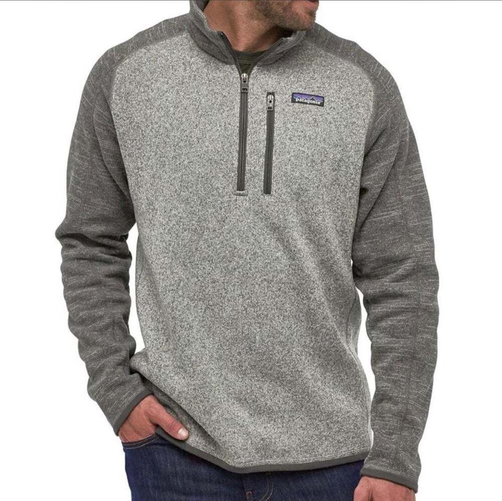 Patagonia Men's Better Sweater 1/4-Zip Fleece Pullover Size Men’s Large